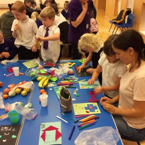 Photos from our Messy Church sessions